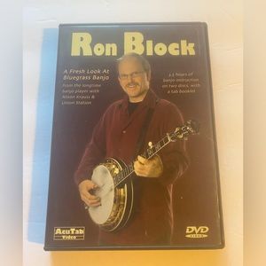 RON BLOCK  A Fresh Look at Bluegrass Banjo